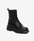 Greyder Women's Military Style Boots In Black