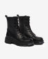 Greyder Women's Military Style Boots In Black