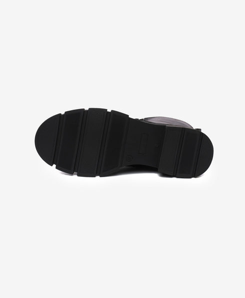 Greyder Women's Military Style Boots In Black