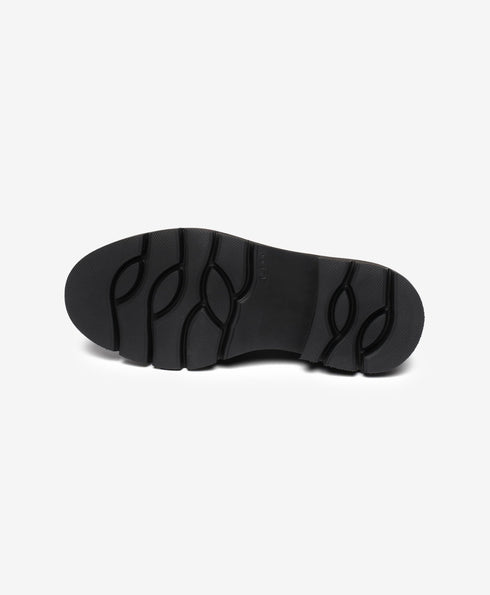 Greyder Women's Modern Moccasin Shoes in Black