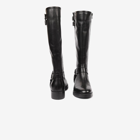 Greyder Women's Regal Knee High Boots In Black