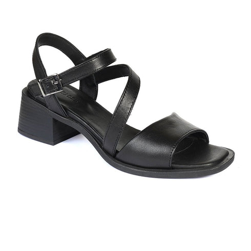 Greyder Women's Sloped Sandals In Black