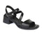 Greyder Women's Sloped Sandals In Black