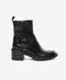 Greyder Women's Straped Leather Boots in Black