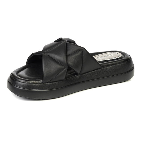 Greyder Women's Stylish Geometric Slippers