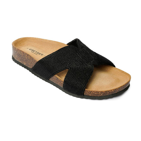 Greyder Women's X Soft Sole Slippers in Black