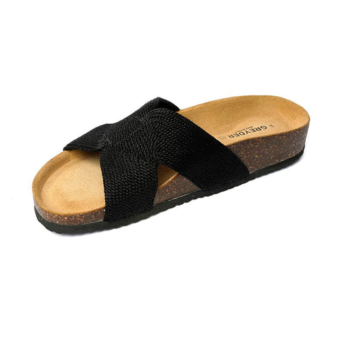 Greyder Women's X Soft Sole Slippers in Black