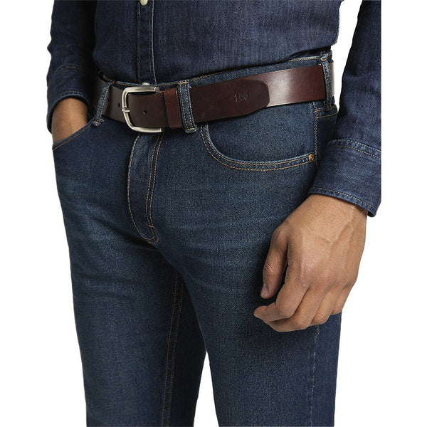 Lee Belt In Dark Brown - Rodeo In