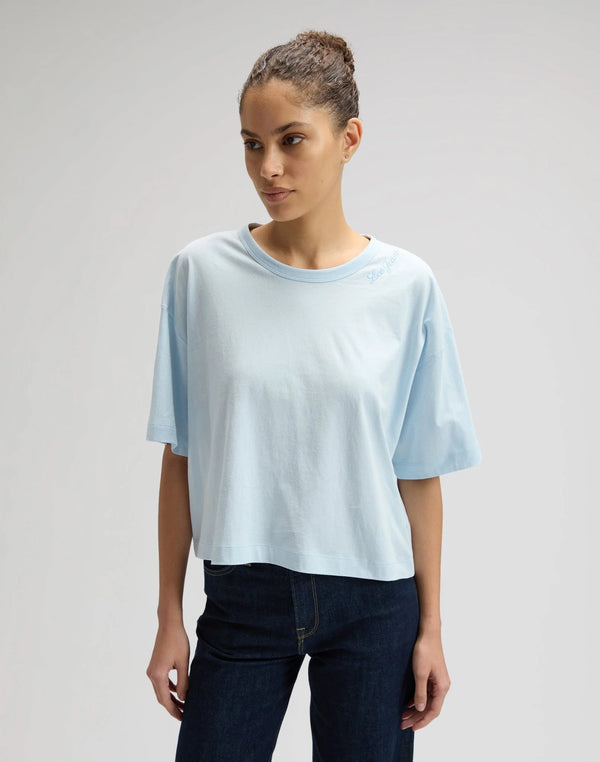 LEE LEE BOXY TEE BEAU BLUE