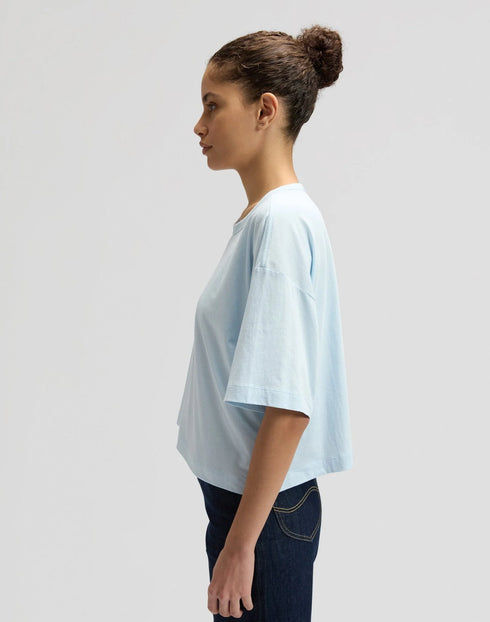 LEE LEE BOXY TEE BEAU BLUE