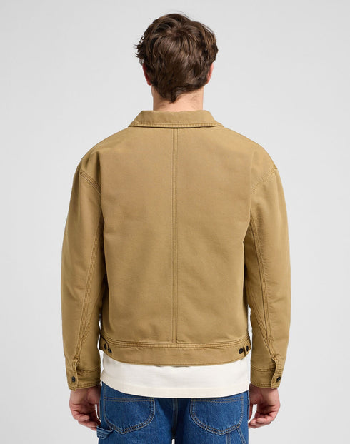 Lee Men's 91W Lined WW Jacket In Dark Khaki - Rodeo In
