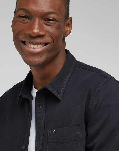Lee Men's Button Down Shirt In Black - Rodeo In