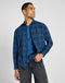 Lee Men's Button Down Shirt In Blue