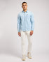 Lee Men's Button Down Shirt In Blue Sky