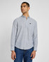 Lee Men's Button Down Shirt In Blue Stripe