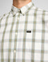 Lee Men's Button Down Shirt in Ecru