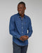Lee Men's Button Down Shirt In Mid Stone