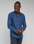 Lee Men's Button Down Shirt In Mid Stone