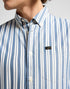 Lee Men's Button Down Shirt in Orion Stripe