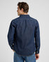 Lee Men's Button Down Shirt In Rinse - Rodeo In