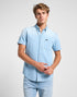 Lee Men's Button down Short Sleeve Shirt in Light Desert Wash - Rodeo In