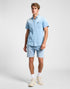 Lee Men's Button down Short Sleeve Shirt in Light Desert Wash - Rodeo In