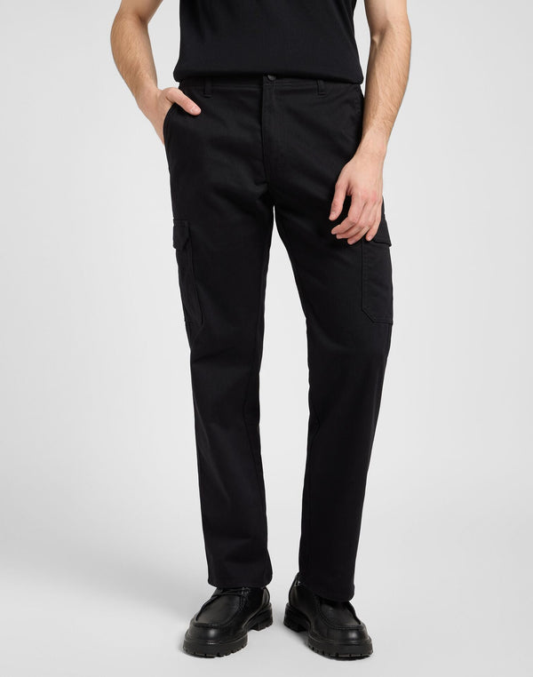 Lee Men's Cargo MNP Pants In Unionall Black - Rodeo In