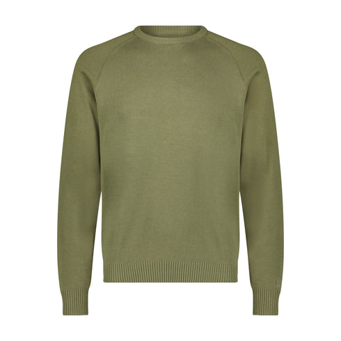 Lee Men's Clean Raglan Sweater in Mercantile Green