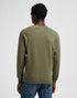 Lee Men's Clean Raglan Sweater in Mercantile Green