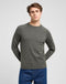 Lee Men's Clean Raglan Sweater In Olive Gray - Rodeo In