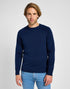 Lee Men's Clean Raglan Sweater in True Navy