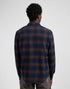 Lee Men's Clean Western Shirt In Luxe Rivet Navy - Rodeo In