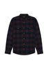Lee Men's Clean Western Shirt In Luxe Rivet Navy - Rodeo In