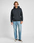 Lee Men's Core Relaxed Hoodie In Washed Black