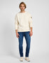 Lee Men's Core Relaxed Sweatshirt In Ecru