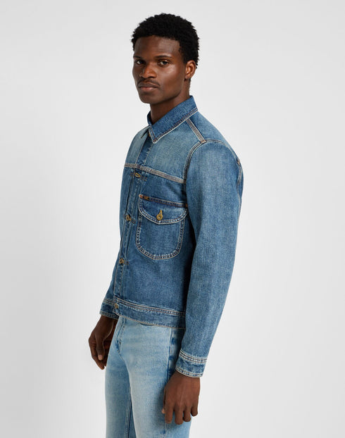 Lee Men's Cowboy Jacket In Bronco Blue