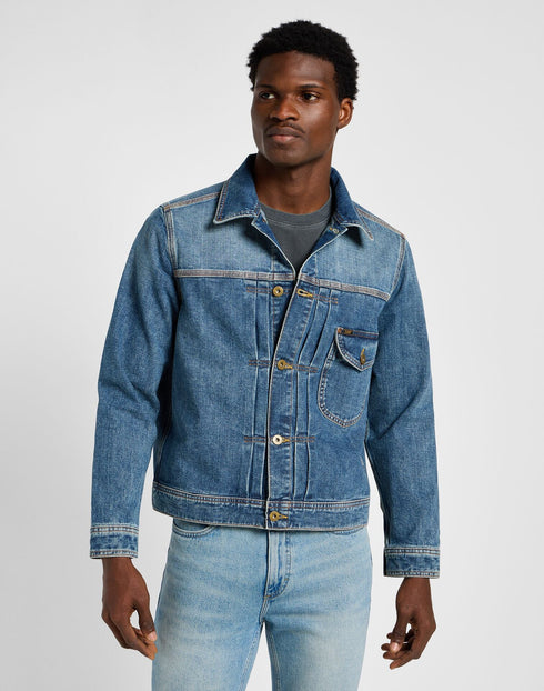 Lee Men's Cowboy Jacket In Bronco Blue - Rodeo In