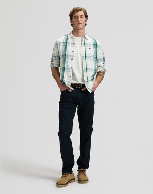 Lee Men's Daren Zip Fly Jeans In Rebel Navy - Rodeo In