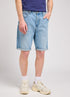 Lee Men's Five Pocket Shorts In Solid Blue