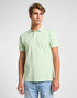 Lee Men's Garment Dye Polo In Soft Sage - Rodeo In