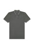Lee Men's Garment Dye Polo In Static Gray - Rodeo In