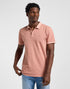 Lee Men's Garment Dye Polo T-Shirt In Sepia