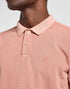 Lee Men's Garment Dye Polo T-Shirt In Sepia