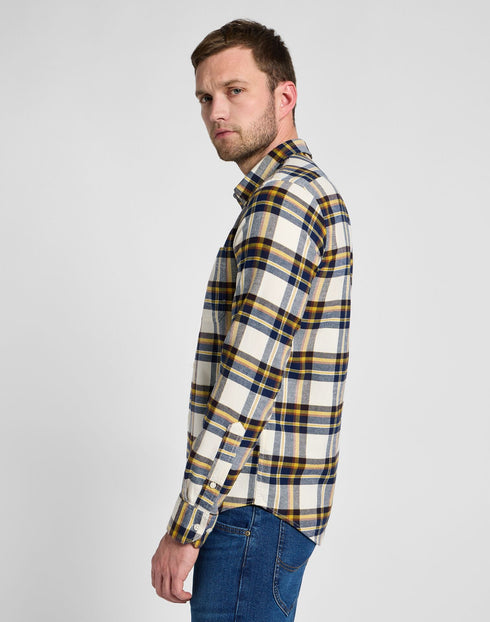 Lee Men's Leesure Shirt in Ecru