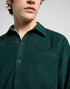 Lee Men's Leesure Shirt In Jade Forest