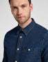 Lee Men's Leesure Shirt in Maple Wash