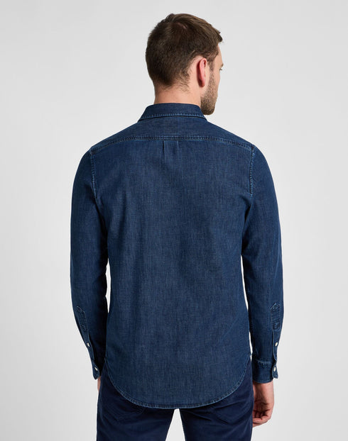 Lee Men's Leesure Shirt in Maple Wash