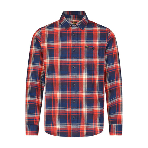 Lee Men's Leesure Shirt in Red - Rodeo In