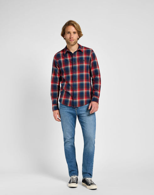 Lee Men's Leesure Shirt in Red