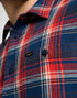 Lee Men's Leesure Shirt in Red - Rodeo In